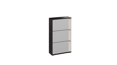 Тумба для Обуви Модерн тип 8 Венге Цаво/Дуб Молочный (Ш-600 мм x В-1016 мм x Г-230 мм)